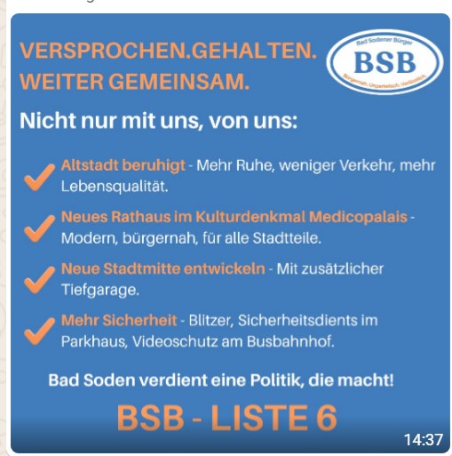 Versprechen gehalten