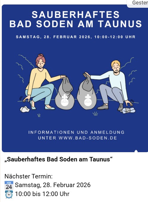 Sauberhaftes Bad Soden